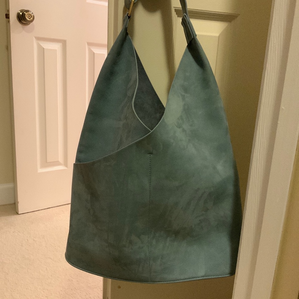 ALC Sadie light blue suede Hobo Bag A.L.C., perfect condition, no tags